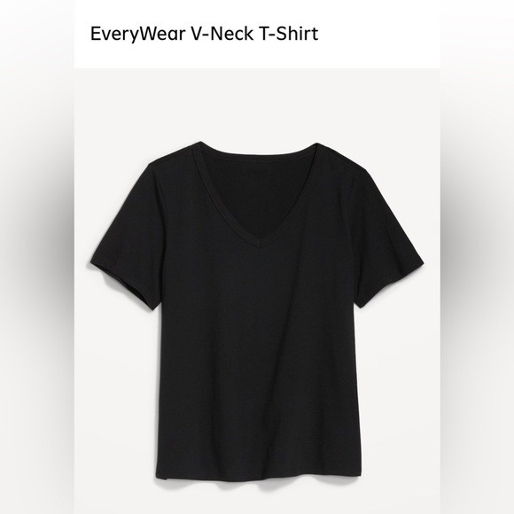 Set of 3 OLD NAVY Women's V-Neck EveryWear T-Shirts Size XL - Picture 2 of 3